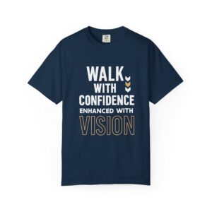 Confidence Vision T-Shirt for Self-Empowerment, Inspirational Tee for Wellness, Gift for Personal Growth and Motivation, Unisex Fashion