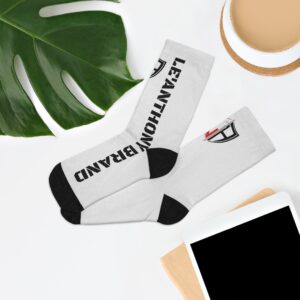 Eco-Friendly Printed Socks, Sustainable Fashion Gift, Recycled Material Footwear, Comfortable Everyday Wear, Unique Gift for Him/Her