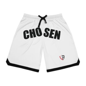 Chosen Basketball Rib Shorts for Athletes, Sport Fitness Wear, Men's Active Apparel, Gifts for Sports Lovers, Comfortable Workout Gear