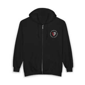 LA Unisex Heavy Blend Full Zip Hoodie for Comfort and Style, Cozy Zip-Up for Casual Wear, Perfect for Relaxing, Gift for All Occasions