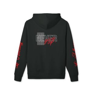 Never Give Up Hoodie — Motivational 'Never Give Up' Inspirational Pullover