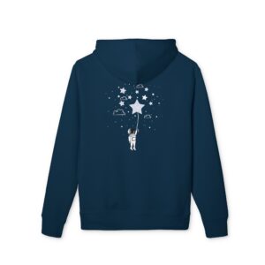 Hoodie — Astronaut Reaching for Star Graphic Hoodie