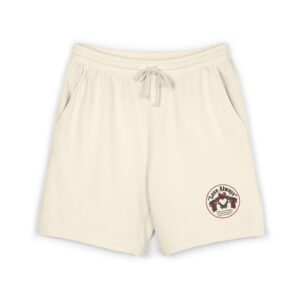 "LoveAlways"Lightweight Fleece Sweat Shorts — Retro 'Ain't Always' Patch Lounge Shorts