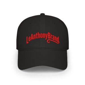 LeAnthonyBrand Embroidered Low Profile Baseball Cap - Retro Script Hat