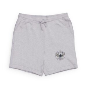 Sponge Fleece Sweatshorts — Retro Eagle Patch Lounge Shorts