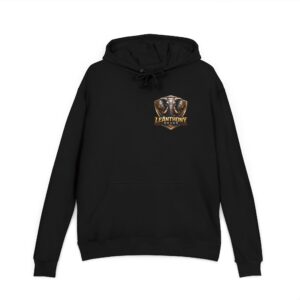 Elephant Strength Hoodie — "Built Like an Elephant" Graphic Hoodie