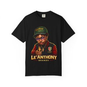 Le'Anthony Graphic T-Shirt — Retro Hip-Hop Portrait Tee