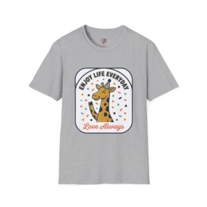 Giraffe 'Enjoy Life Everyday - Love Always' T-Shirt