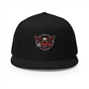 Anthony Eagle Emblem Trucker Cap — Personalized Name Red Mesh Hat