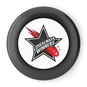 "LeAnthonyBrand"Wham-O Frisbee — Love Always Winners Star Logo Flying Disc