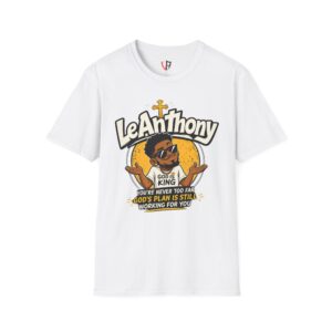 LeAnthony 'God Is King' Inspirational T-Shirt