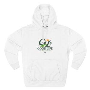 Good Life Hoodie – Tropical Sunset Graphic Pullover
