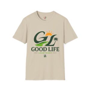 Good Life Graphic T-Shirt — 'Good Life' Sunset Palm Beach Tee