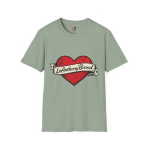 Heart Logo T-Shirt — LeAnthonyBrand Vintage Ribbon Heart Tee