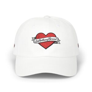 Embroidered Heart Dad Cap — Le'Anthony Brand'