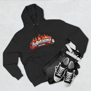 Hoodie — LeAnthony Brand Flame Logo Pullover ("I Might Not F*** With Everybody")