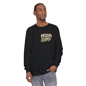 Hood Stamped Long Sleeve Tee