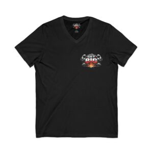 Get Big Fitness V‑Neck Tee — "Get Big: It's Not Just a Goal, It's a Lifestyle" Gym Shirt