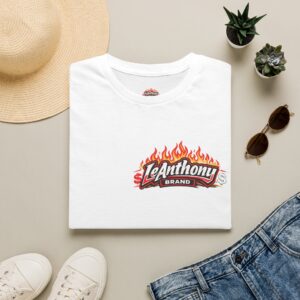 LeAnthony Flame Logo T-Shirt — Vintage Racing Graphic Tee