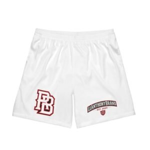 Men's Shorts with RB Logo & 'LEANTHONYBRAND' Crest — Athletic Summer Swim Trunks