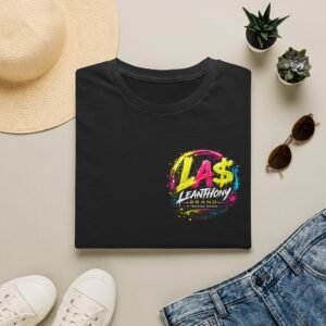 LA Neon Logo T-Shirt — Leanthony Brand Graphic Tee
