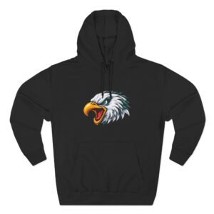 Eagles Graphic Hoodie – Fierce Eagle Head & 'EAGLES' Team Logo