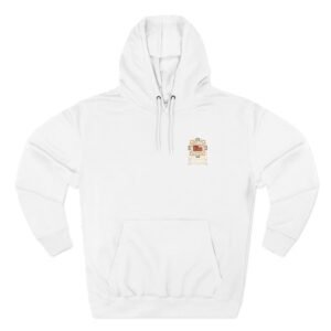 Three-Panel Fleece Hoodie
