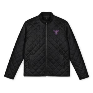 Men's Quilted Full-Zip Jacket (Embroidery)